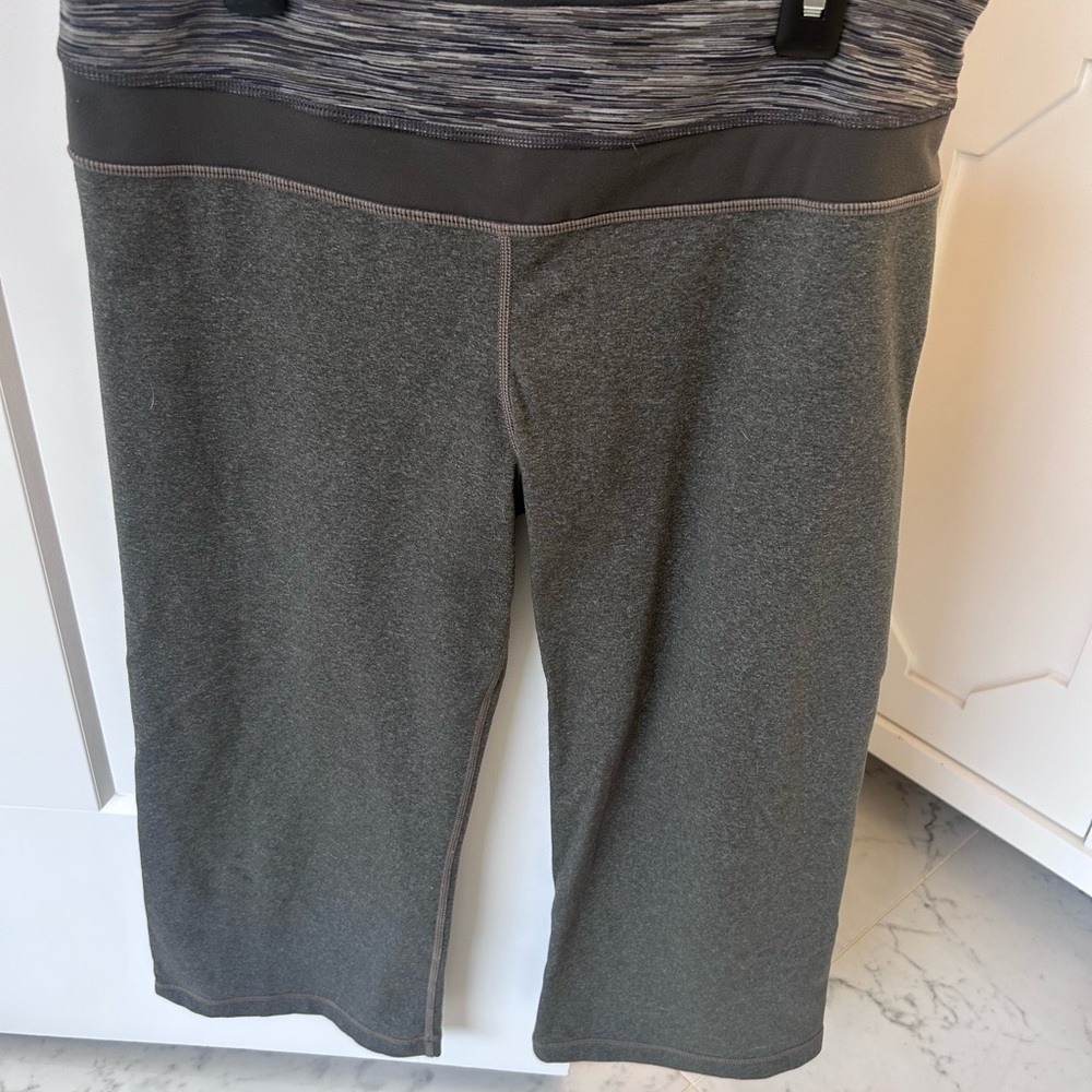 Lululemon Athletica Gray Capris